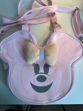 Disney Parks Cutie Ghost Minnie Pumpkin Tote Bag